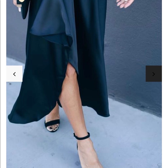 Vici Dolls Alistair Lace Satin Maxi dress - Picture 3 of 8